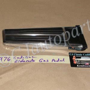 OEM 1971 1972 1973 1974 1975 1976 Cadillac Eldorado ACCELERATOR GAS PEDAL PAD WITH CHROME TRIM #412763